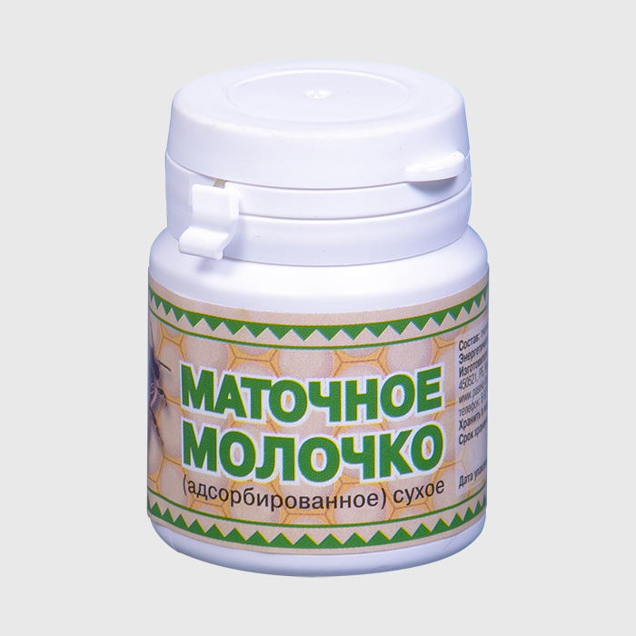 Молочко маточное адсорбированное в таблетках 10 г (Башкортостан)