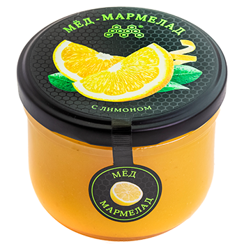 Мёд-мармелад с лимоном, 240 г фото 1