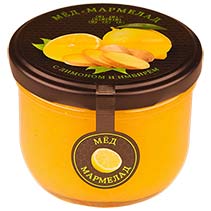 Мёд-мармелад с лимоном и имбирем, 240 г