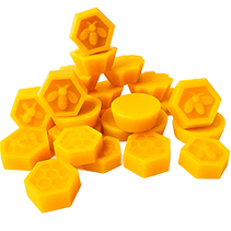 Воск пчелиный натуральный очищенный в формочках