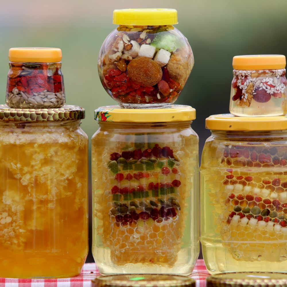 Гранулированный и сухой мед